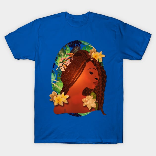 Lady of the Flowers T-Shirt by RoxanneG